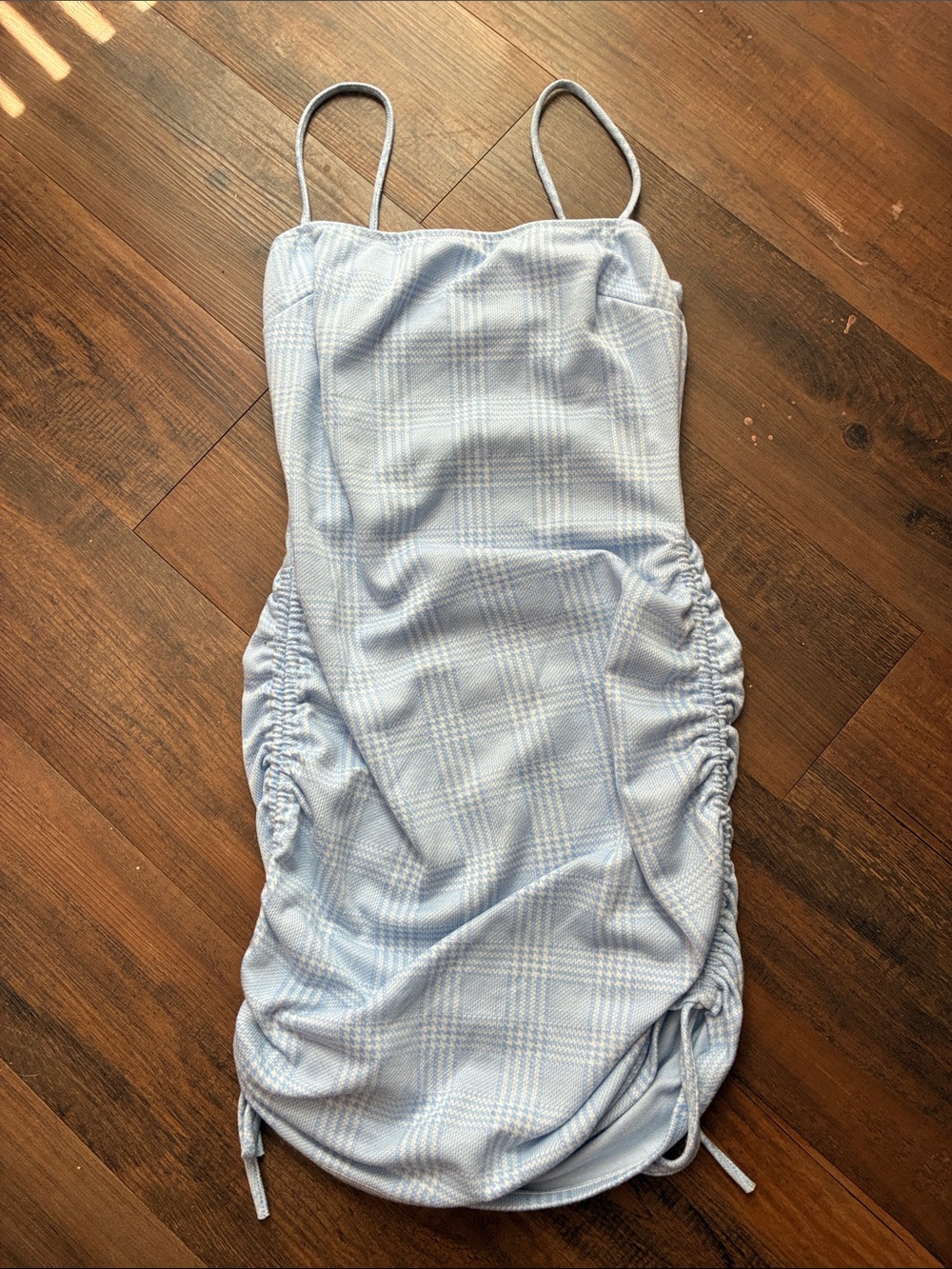 Windsor Pale Blue Spaghetti Strap Dress